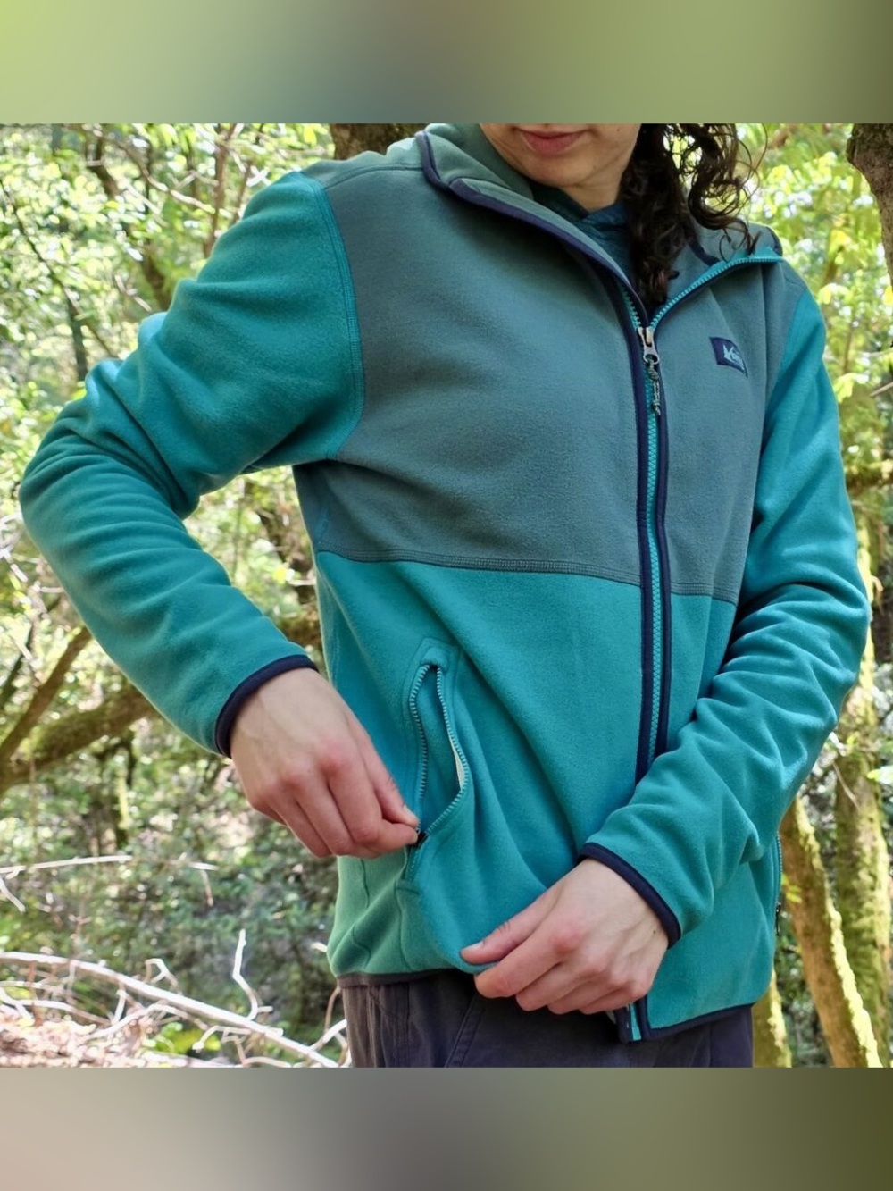 Unique REI Women's Colorblock Trailmade Fleece Jacket